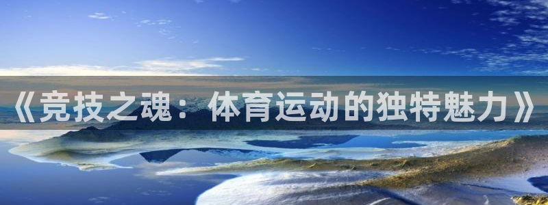 yy易游官方正版app神州：《竞技之魂：体育运动的独