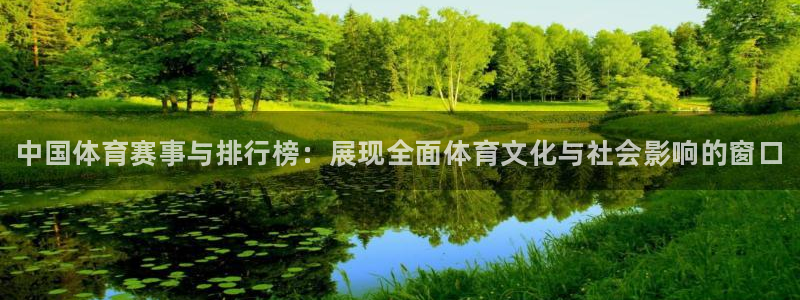 yy易游官网下载开户：中国体育赛事与排行榜：展现全面